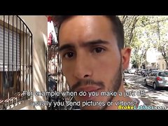 Straight Latin Stud Bareback Fucked For Money